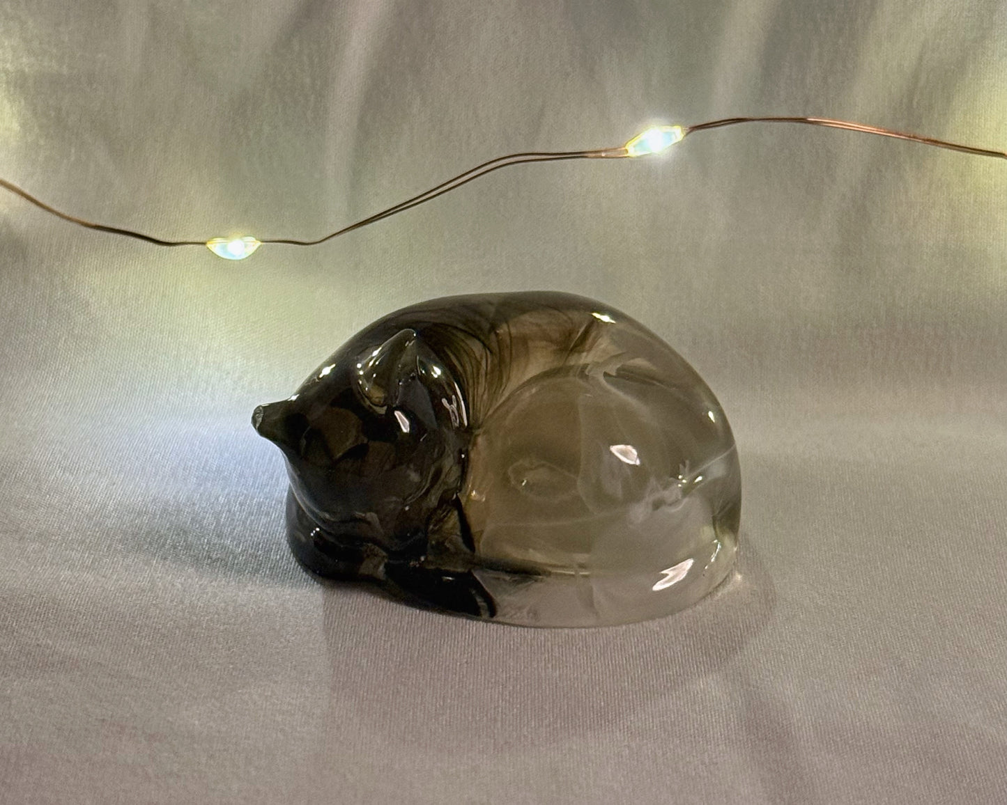 Small Sleeping Cat Smoke