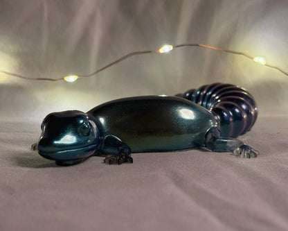 Blue Metallic Lizard