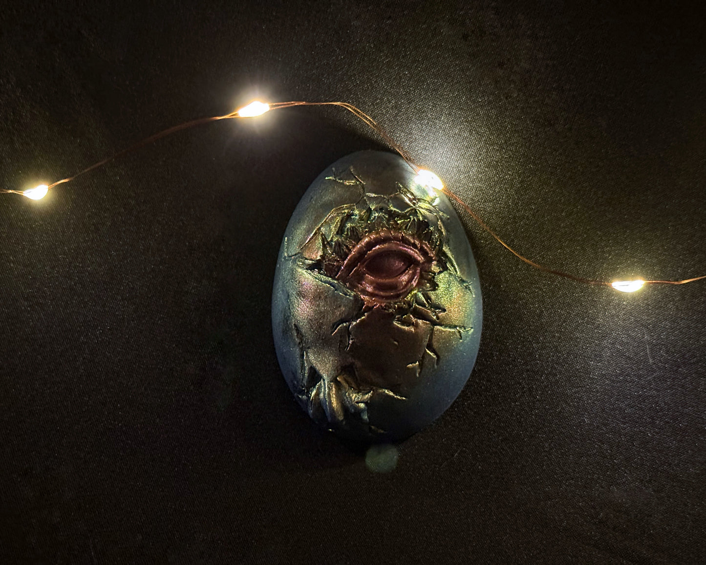 Midnight Blue Dragon Egg