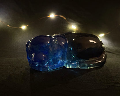 Large Sleeping Dog Sapphire