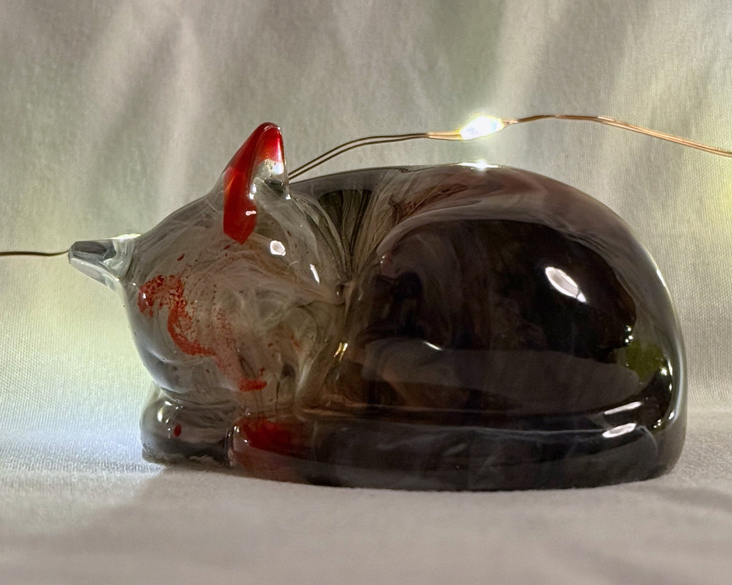 Medium Sleeping Cat Ember