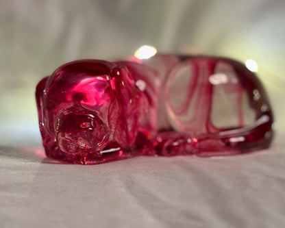 Large Sleeping Dog Rose